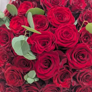 Bouquet de roses rouges