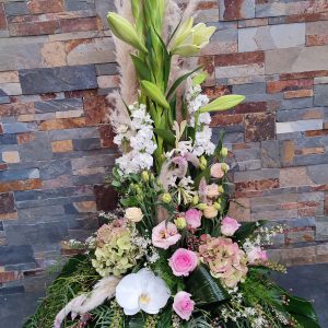 Composition de fleurs mariage (couleur au choix)
