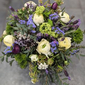 Bouquet rond Violet
